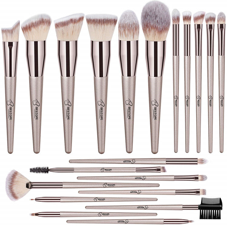 Professional Private Label Oem Make-Up 10Pcs Makeup Make Up Cosmetic Brush Set With Bag