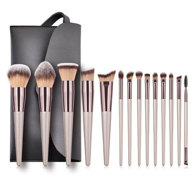 Professional Private Label Oem  Make-Up 10Pcs Makeup Make Up Cosmetic Brush Set With Bag