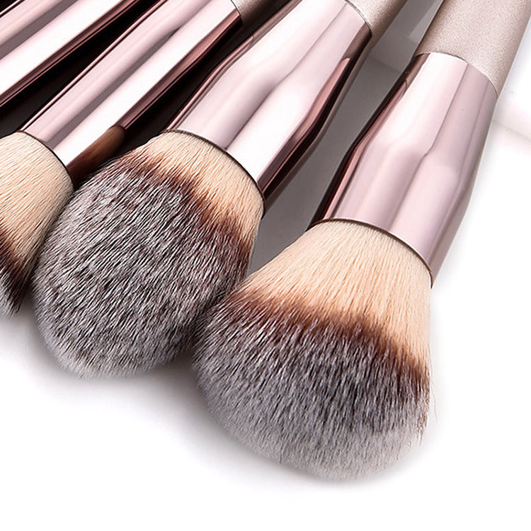 Professional Private Label Oem  Make-Up 10Pcs Makeup Make Up Cosmetic Brush Set With Bag